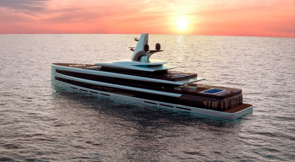 Image forDaroca Design and Lateral Naval Architects present 83m Mirage