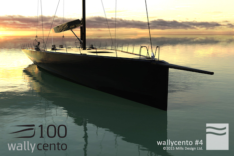Image for article Wally signs fourth wallycento sailing yacht