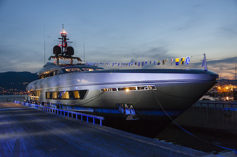 Image for article Baglietto's 46m Fast superyacht launched