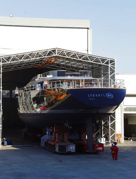 Image for article Perini Navi introduces 70m 'Sybaris'