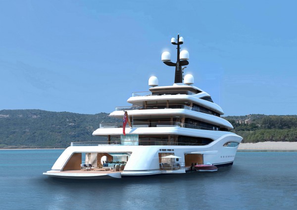 Image for article Project Vertigo, the 96.6m Feadship new build, listed for sale