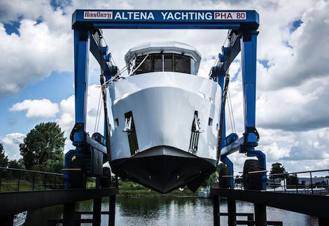 Image for article Lynx yachts unveils 20m YXT support vessel