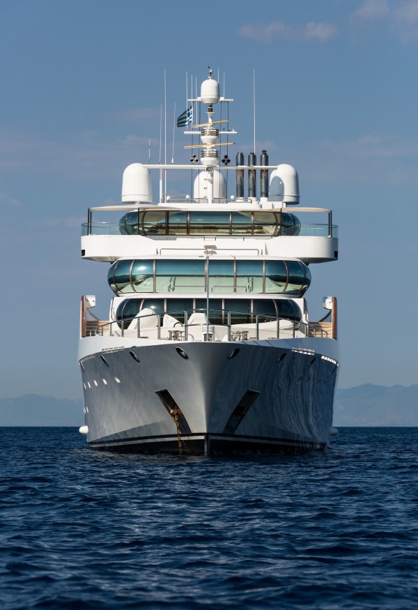 Image for article Blohm+Voss’ iconic 75m 'Enigma' listed for sale