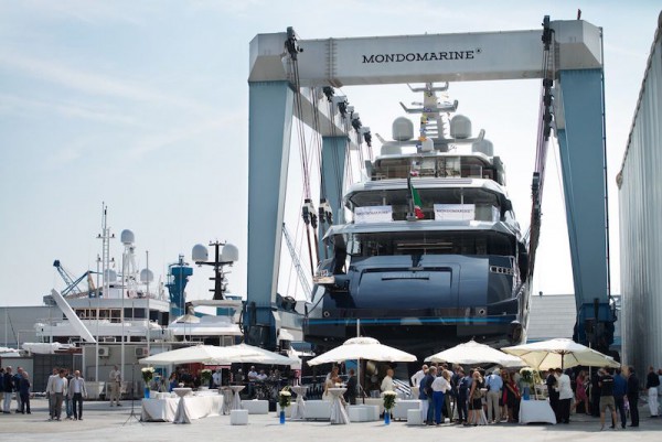 Image for article Mondomarine launches its largest yacht
