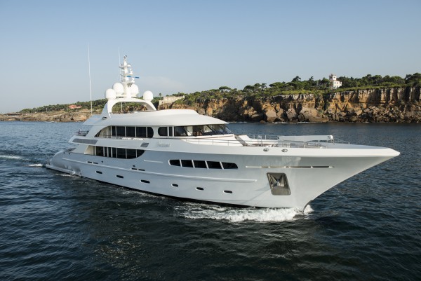 Image for article 49m Nassima listed for sale with Arcon Yachts and Fraser Yachts