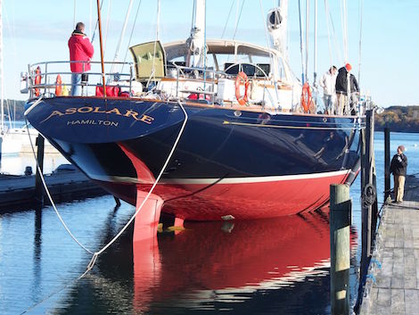 Image for article Hodgdon Yacht Services completes refit of Asolare