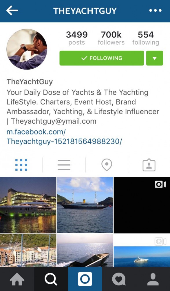 Image for article TheYachtGuy: when Instagram meets superyachts