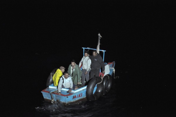 Image for article M/Y 'Gene Machine' rescues migrants off Miami