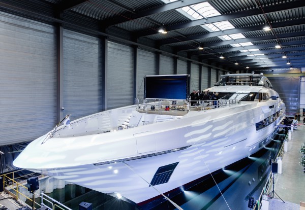 Image for article A stellar christening for Heesen Yachts