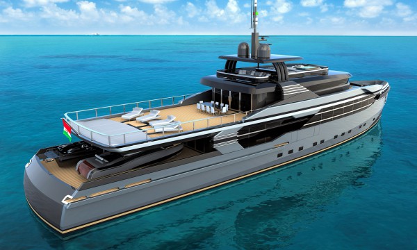 Image for article Eurocraft and Federico Fiorentino unveil 46m expedition yacht