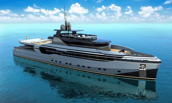 Image for article Eurocraft and Federico Fiorentino unveil 46m expedition yacht