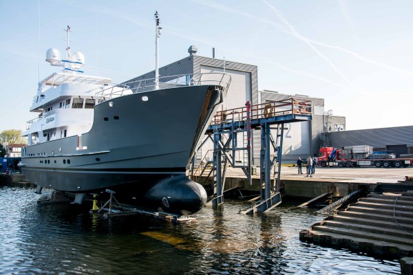 Image for article Balk Shipyard relaunches 31m ‘Sandalphon’ following major refit