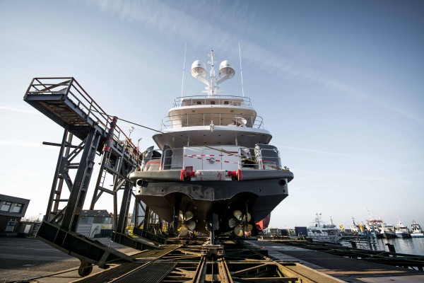 Image for article Balk Shipyard relaunches 31m ‘Sandalphon’ following major refit