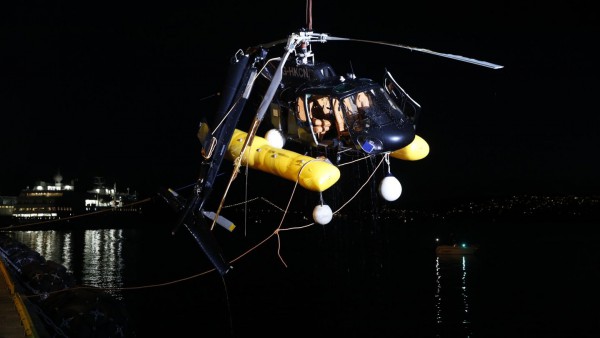 Image for article Helicopter crashes in Bergen