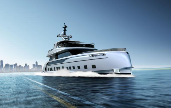 Image for article Dynamiq superyacht with Porsche DNA in build