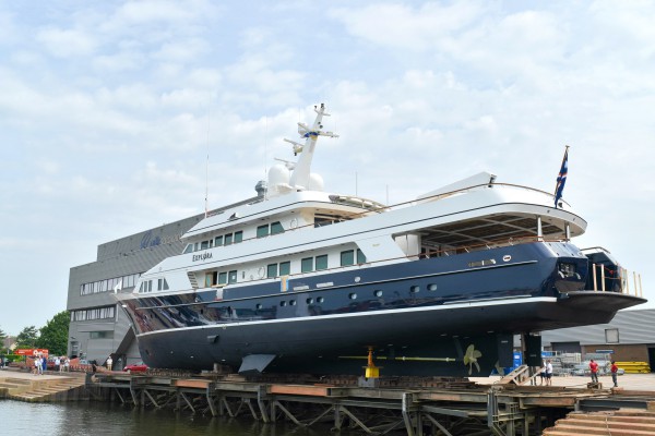 Image for article Balk launches superyacht 'Explora'