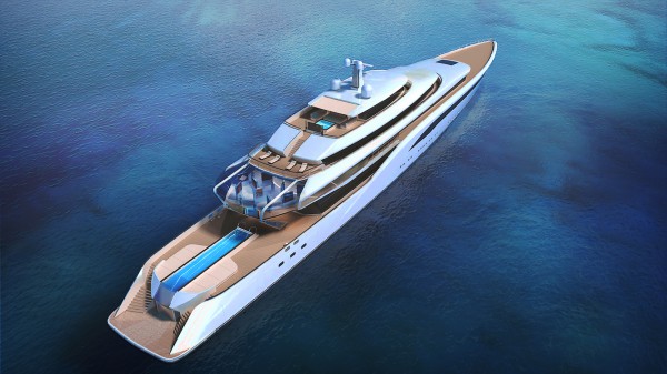 Image for article Ectheta: the tv-inspired superyacht concept