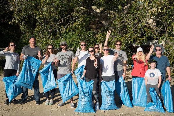 Image for article A superyacht Sydney beach clean