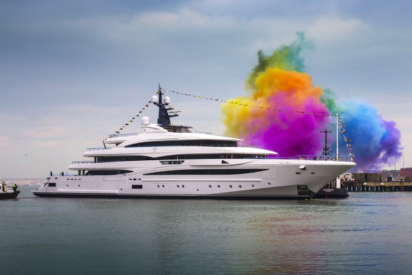 Image for article CRN launches 74m superyacht 'Cloud 9'
