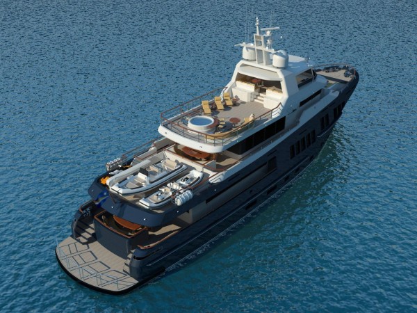 Image for article Bering Yachts unveils new 40m superyacht