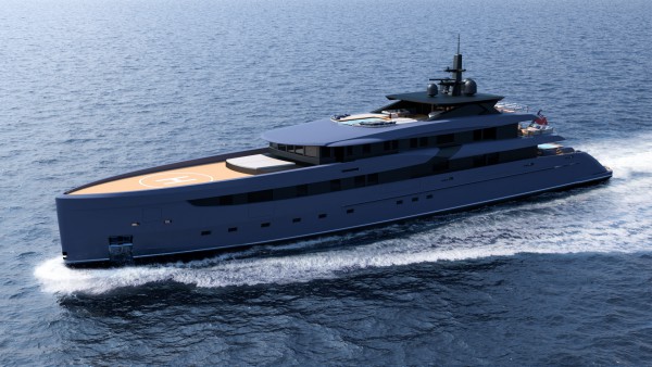 Image for article Marco Ferrari’s new 65m superyacht concept