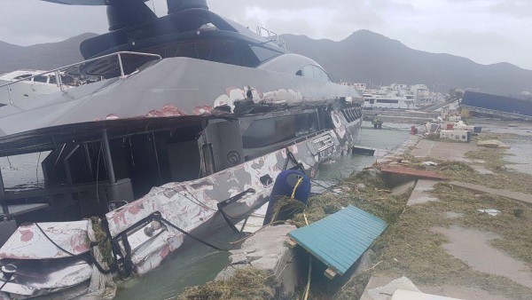 Image for article Hurricane Irma decimates superyacht hotspots