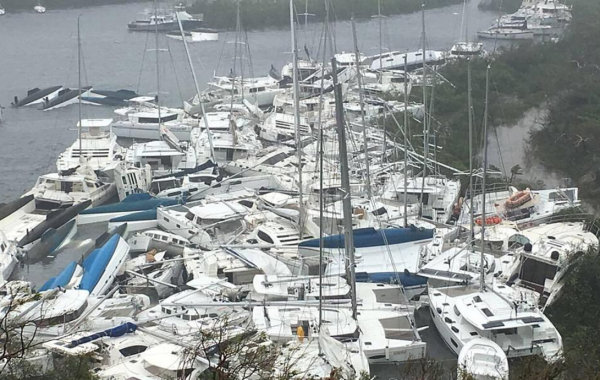 Image for article Hurricane Irma decimates superyacht hotspots