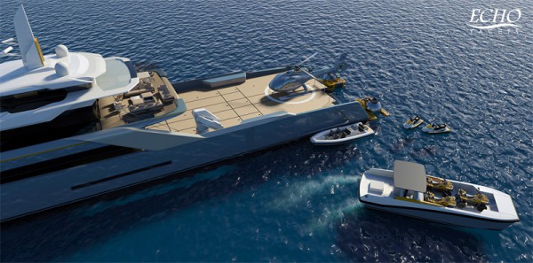 Image for article 'Adventure Support Yacht' by Echo Yachts