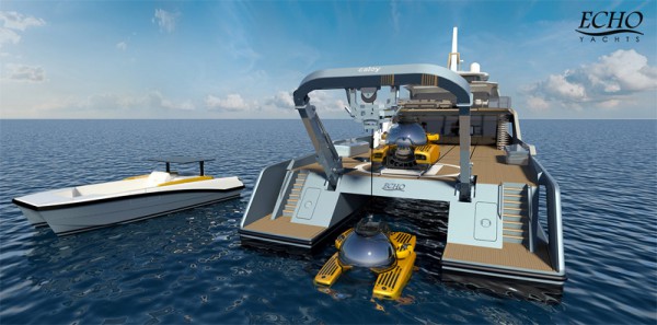 Image for article 'Adventure Support Yacht' by Echo Yachts