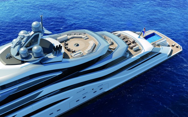SuperyachtNews.com - Fleet - Amels unveils new 111m concept by H2 Yacht ...