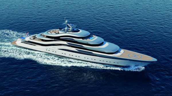 Image for article Amels unveils new 111m concept by H2 Yacht Design