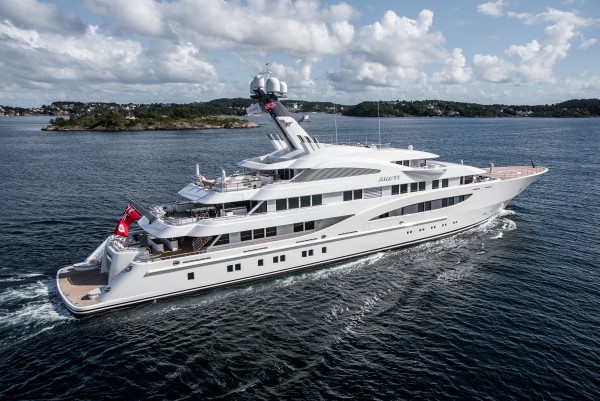 Image for article Lurssen's 85m 'Areti' at MYS