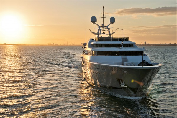 Image for article Burgess Marine completes refit of ‘Lady A’