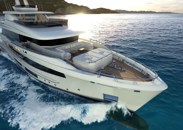 Image for article Gregory Marshall unveils 42m explorer superyacht