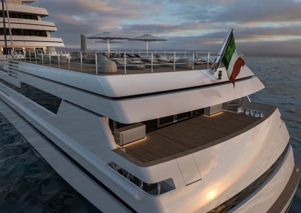 Image for article 85m expedition concept by Rosetti Superyachts