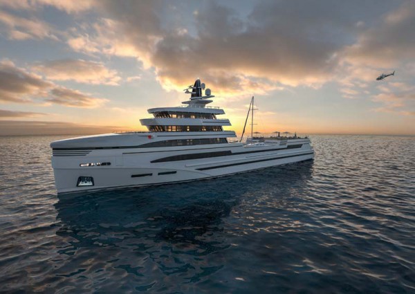 Image for article 85m expedition concept by Rosetti Superyachts