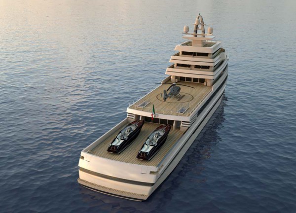 Image for article 85m expedition concept by Rosetti Superyachts