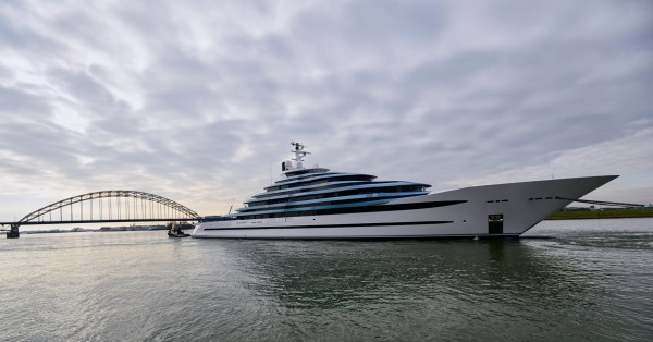 Image for article Oceanco launches largest Dutch superyacht to date