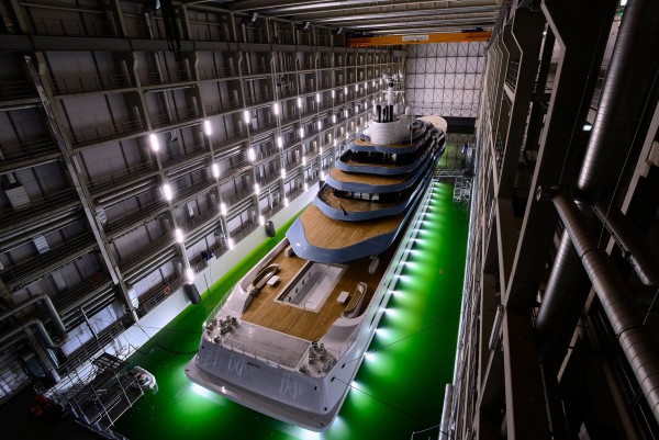 Image for article Oceanco launches largest Dutch superyacht to date