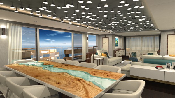 Image for article Couach 38m concept: a yacht without borders