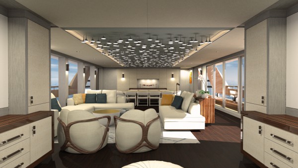 Image for article Couach 38m concept: a yacht without borders