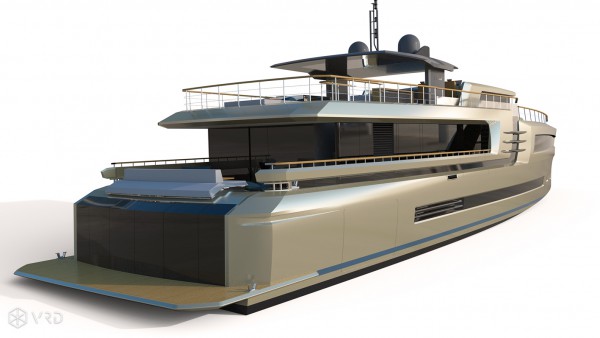 Image for article Couach 38m concept: a yacht without borders