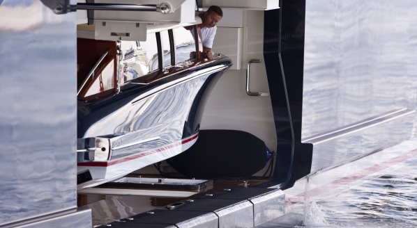 superyacht tender garage