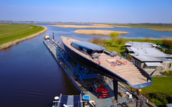 Image for article Royal Huisman launches 58m 'Ngoni'