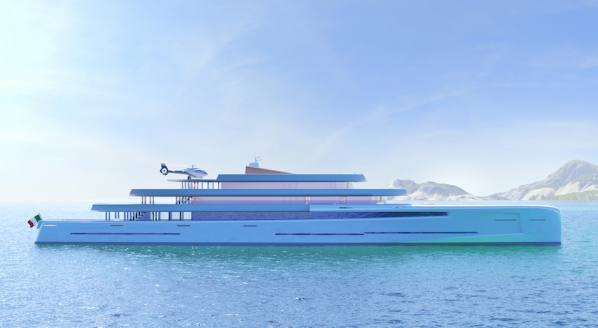 Image for Fincantieri unveils new 106m superyacht concept