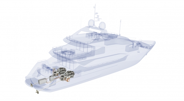 Image for Sunseeker and Rolls-Royce collaborate with MTU