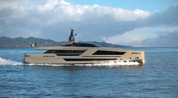 Image for CCN 40m superyacht on schedule for 2020