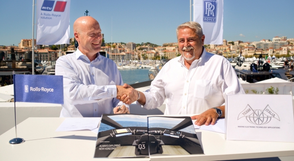 Image for Rolls-Royce and Team Italia join forces to develop integrated bridge solution