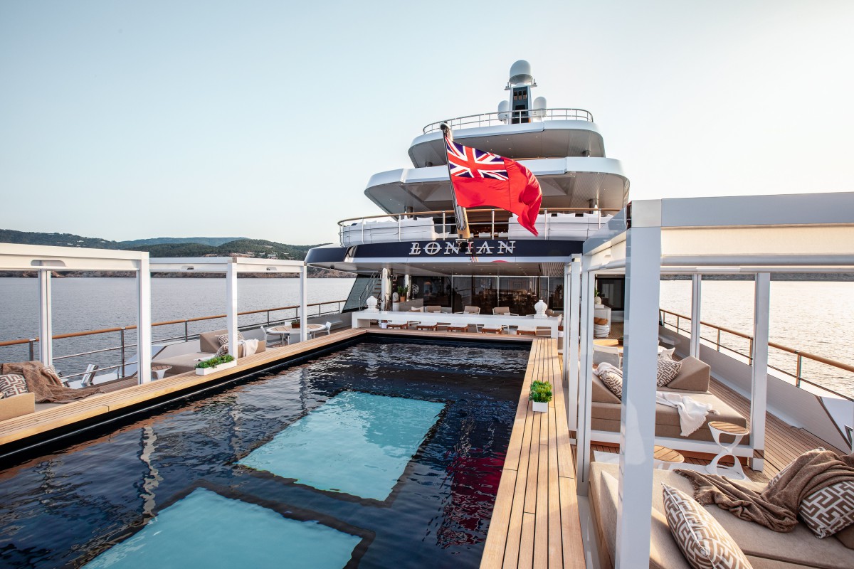 yacht lonian interior