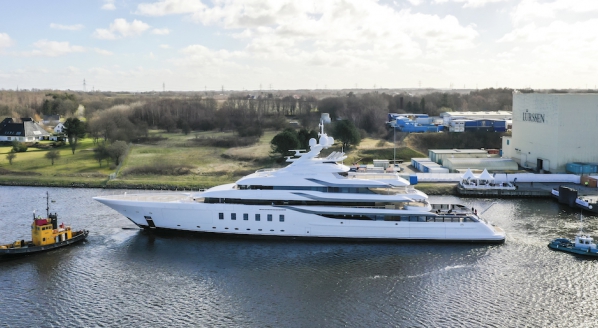 Image for Lürssen launches 95m 'Madsummer'